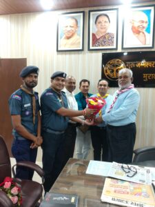 स्काउटिंग गाइडिंग कार्यक्रमों के माध्यम से युवाओं के सर्वांगीण विकास, राष्ट्रीय चरित्र एवं राष्ट्रवाद की भावना के संचार को प्रोत्साहित कर आदर्श नागरिक निर्माण हेतु विभिन्न कार्यक्रमों एवं गतिविधियों का आयोजन किया जाए- प्रोफेसर सचिन महेश्वरी