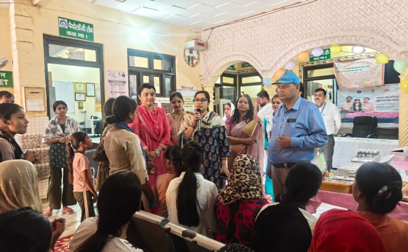 एसडीएम बागपत ज्योति शर्मा एवं जिला प्रतिरक्षण अधिकारी डॉ. सरूचि शर्मा के नेतृत्व में एचपीवी (HPV) वैक्सीनेशन कैंप का आयोजन