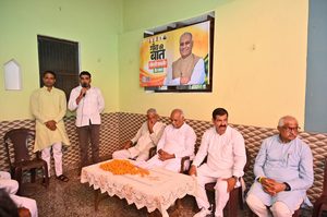 गाँव की बात – चौधरी रामवीर के साथ’ जनसंवाद यात्रा